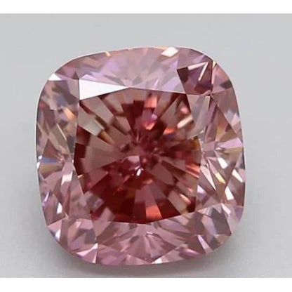 3 Ct Cushion Cut Red Loose Sapphire