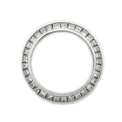 3 Ct Custom Diamond Bezel To Fit Rolex Datejust Or Date Watch 26 Mm