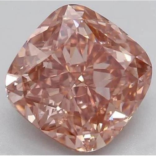 3 Ct Intense Pink Cushion Cut Loose Sapphire