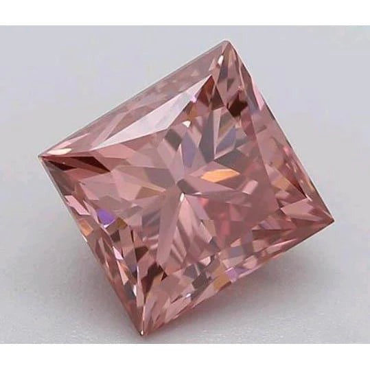 3 Ct Intense Pink Princess Cut Loose Sapphire New