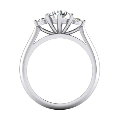 3 Stone Anniversary Ring For Women