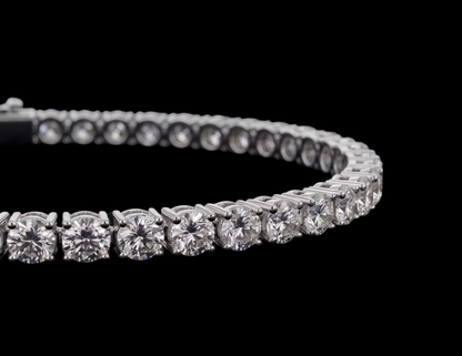 3 Carat Lab Grown Diamonds Tennis Bracelet White Gold 14K