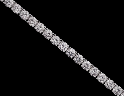 3 Carat Lab Grown Diamonds Tennis Bracelet White Gold 14K