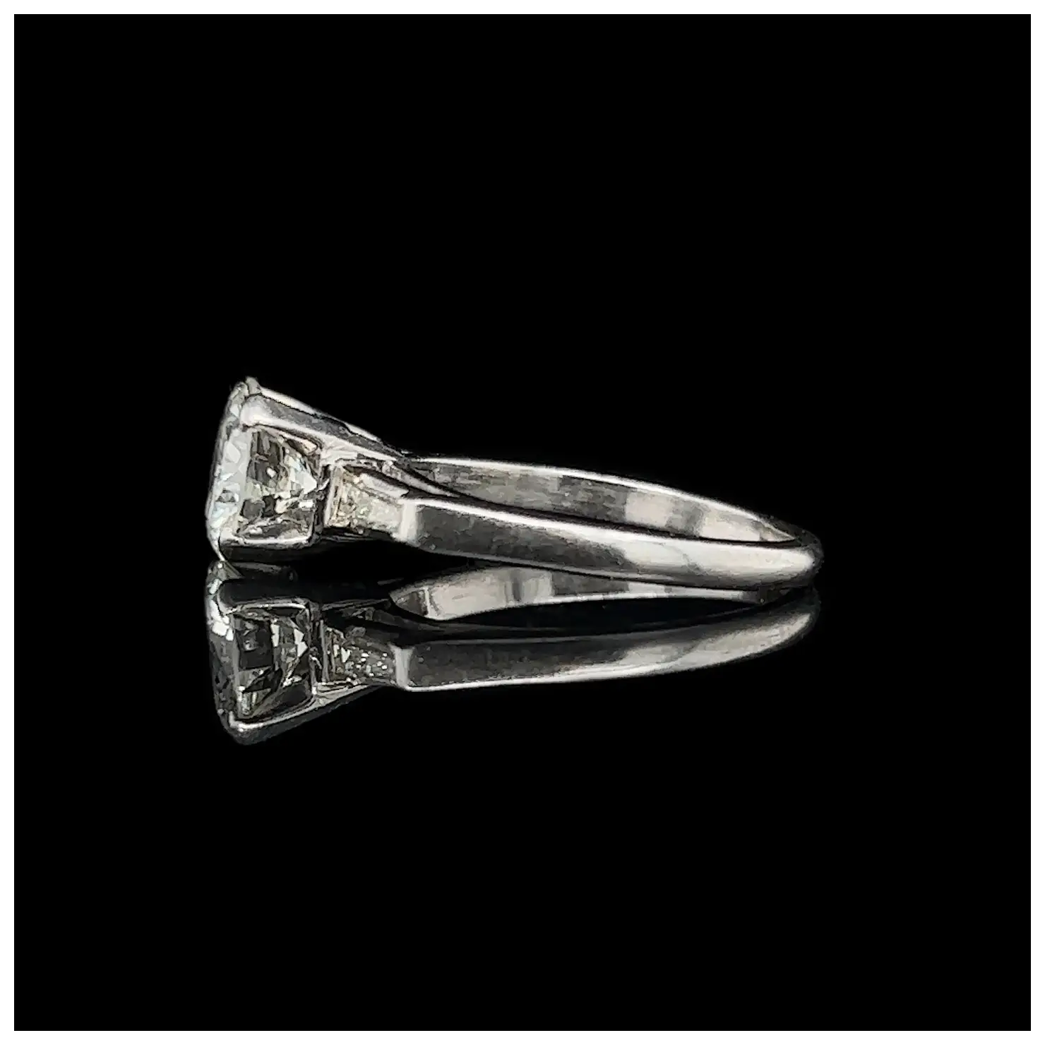 Lab Grown Diamond Ring Gold 8.50 Carats
