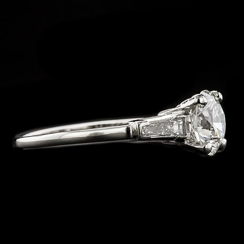 4 Carat 3 Stone Natural Earth Mined Diamond Ring