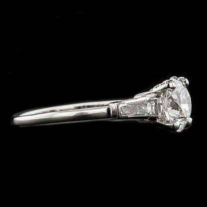 4 Carat 3 Stone Natural Earth Mined Diamond Ring