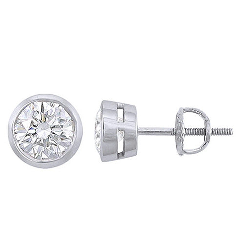 natural round diamond 4.50ct watch side angle