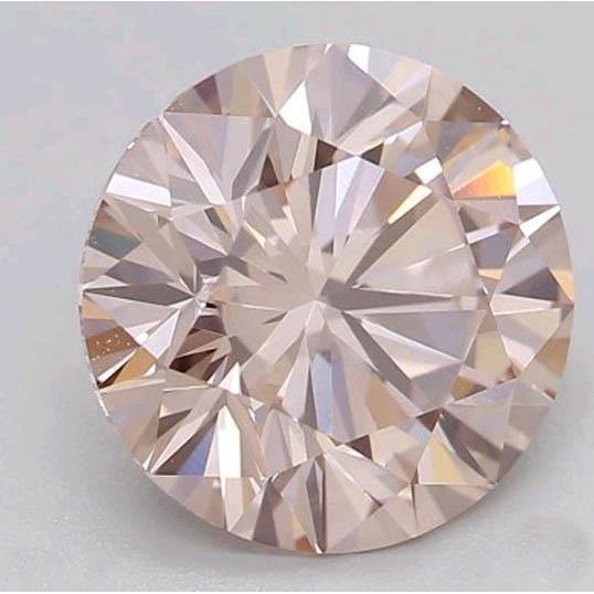 4 Ct Intense Pink Round Cut Loose Sapphire