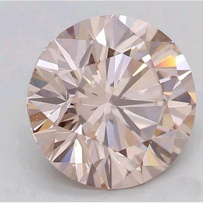 4 Ct Intense Pink Round Cut Loose Sapphire