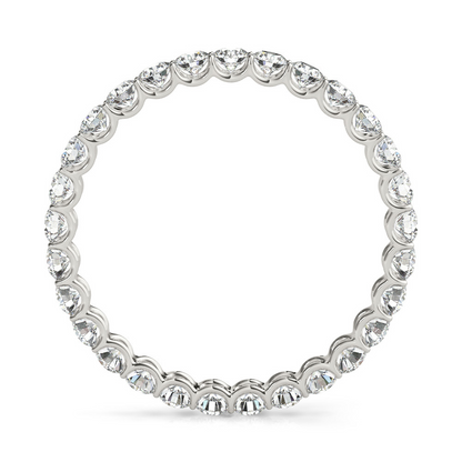 5.28 Ct Round Diamond Prong Set Eternity Band Lab Grown Jewelry