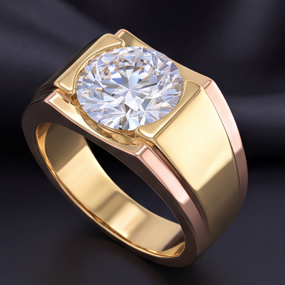 5 Carats Men's Diamond Ring