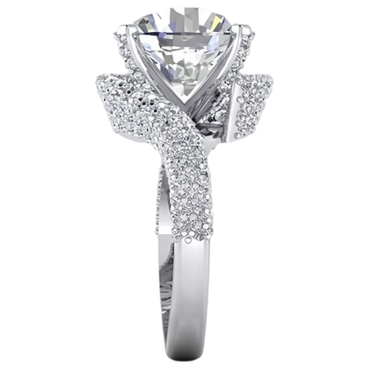 50K Earth Mined Natural Real Diamond ( Not Lab Grown ) Ring