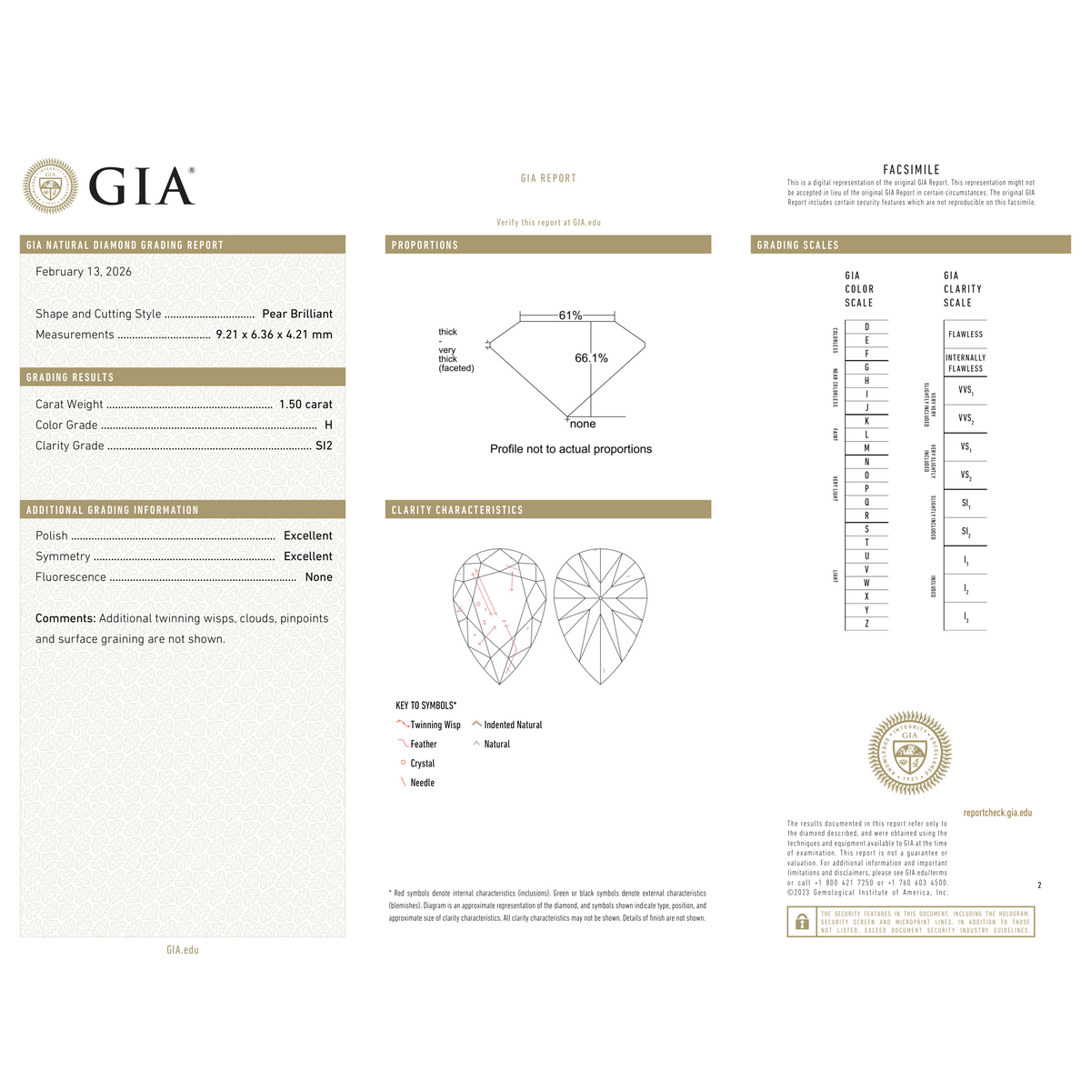 GIA Certificate