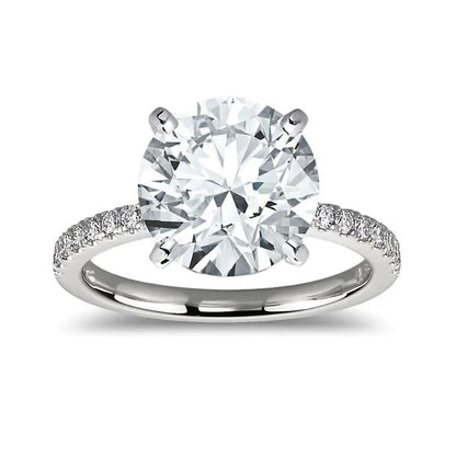 5 Carat Lab Grown Diamond Anniversary Ring