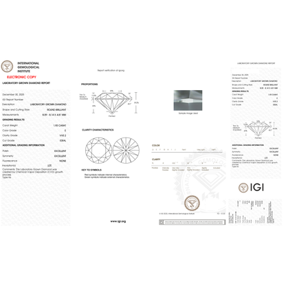IGI Certificate