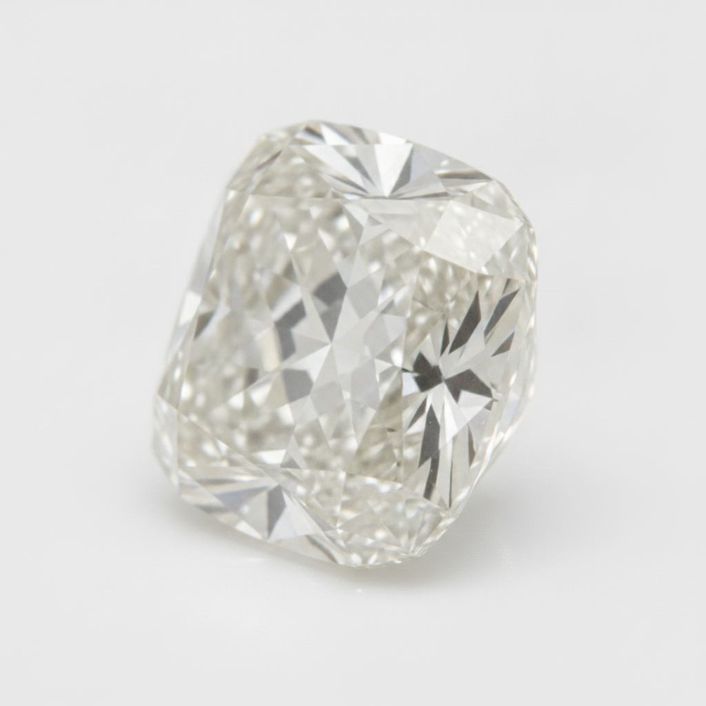 Old Miner Cushion Cut Genuine 6 Carat Real Loose Diamond F VS1