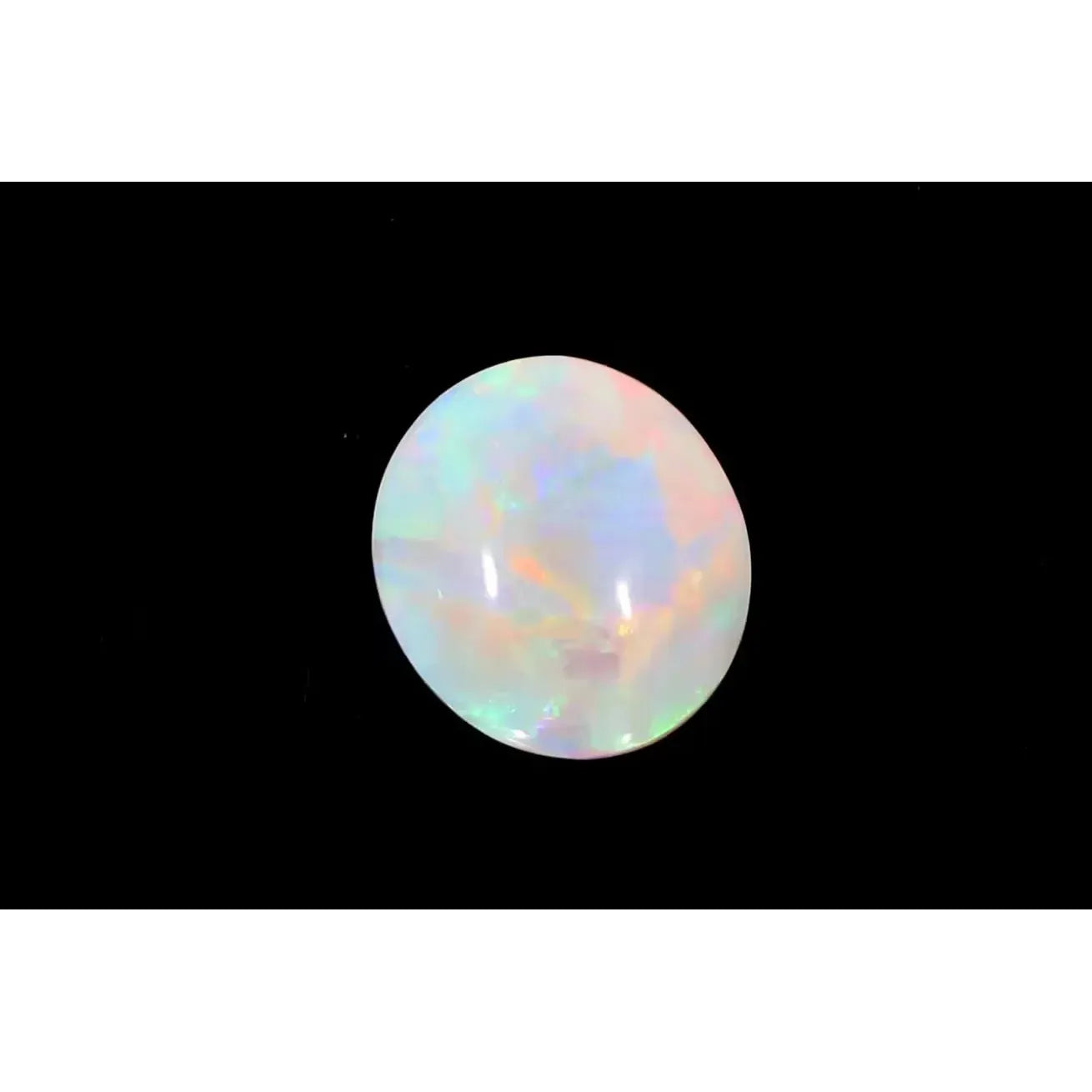 6.66ct Oval Natural Opal (Colour White, Clarity Eye Clean, Cut Faceted)