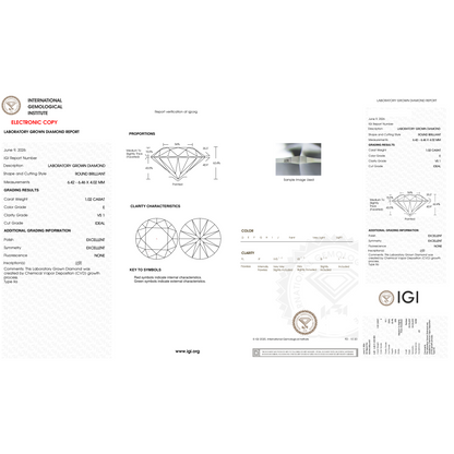 IGI Certificate