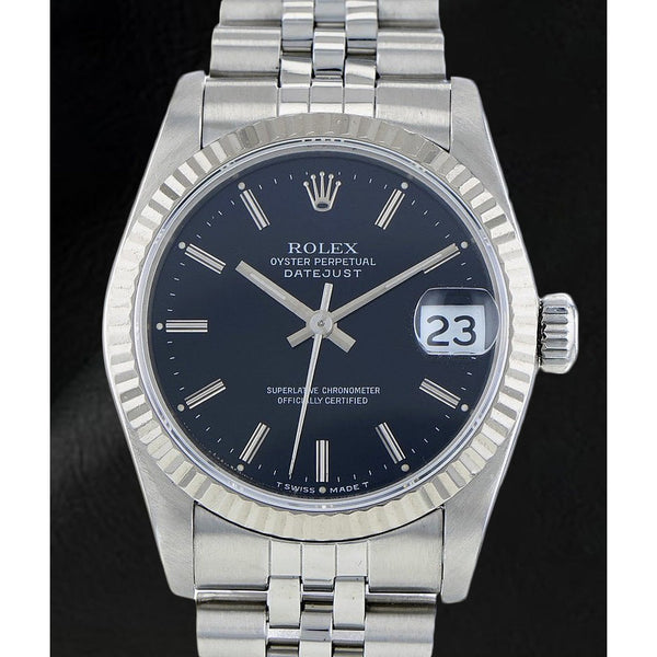 68274 Rolex Datejust 31mm Oyster Perpetual Stainless Steel Men's Watch