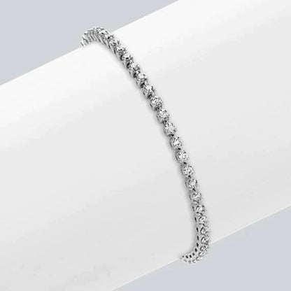 6 Carat Lab Grown Diamond Tennis Bracelet Bridal Gift