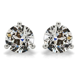 6 Ct Diamond Stud Earrings
