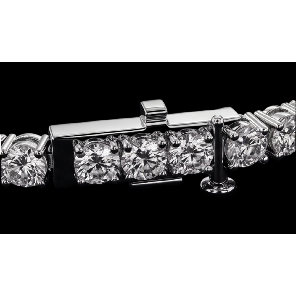 6 Carat Lab Grown Diamonds Tennis Bracelet 14K White Gold