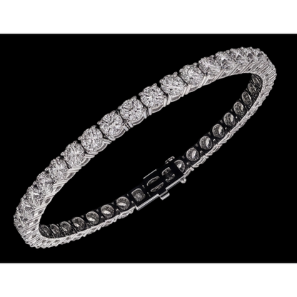 6 Carat Lab Grown Diamonds Tennis Bracelet 14K White Gold