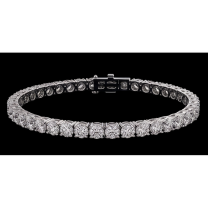 6 Carat Lab Grown Diamonds Tennis Bracelet 14K White Gold