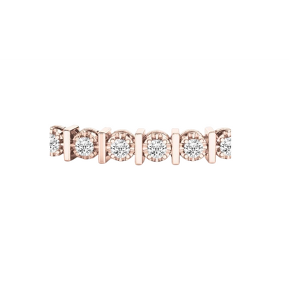 6 Carats Prong Set Round Cut Natural Earth Mined Diamonds Tennis Bracelet RG 14K