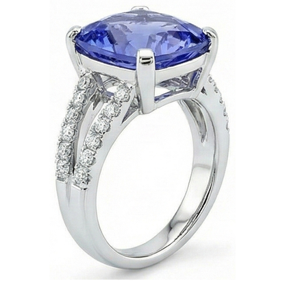 7 Ct Natural Sapphire Gemstone Ring