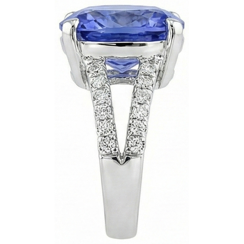 7 Ct Natural Sapphire Gemstone Ring
