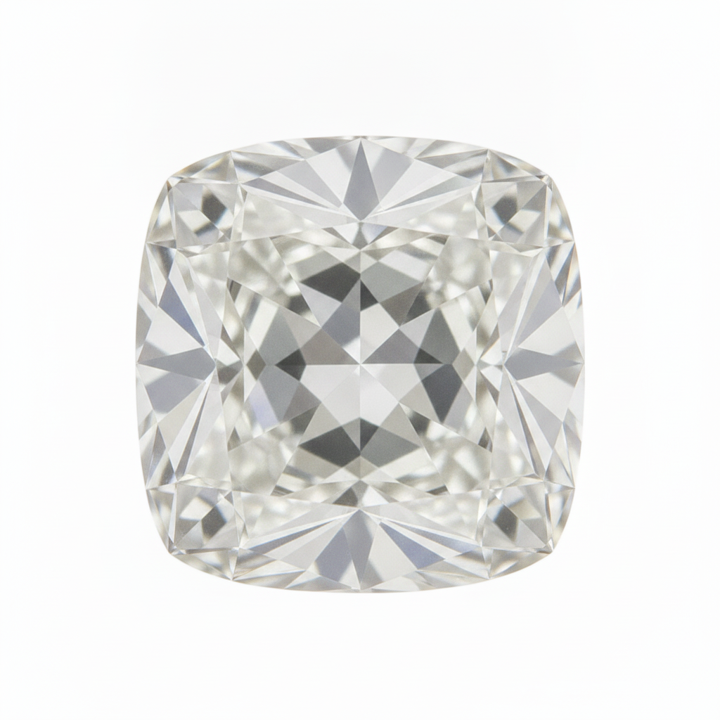 Old Miner Cushion Cut Loose Diamond G VS1 7 Carat Genuine Natural