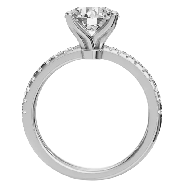 7.50 Carat Lab Grown Big Diamond Anniversary Ring