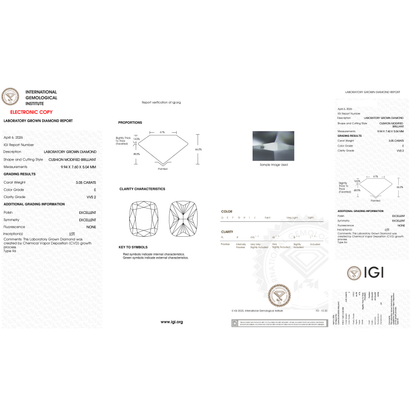 IGI Certificate