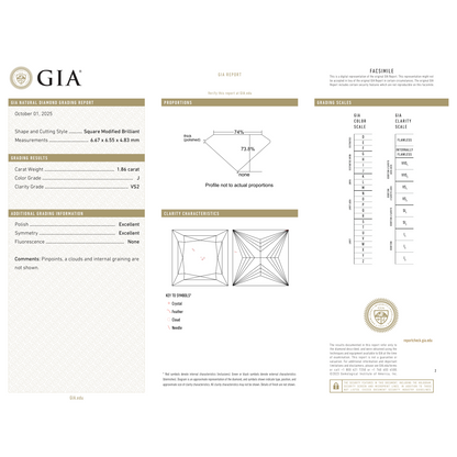 GIA Certificate 2