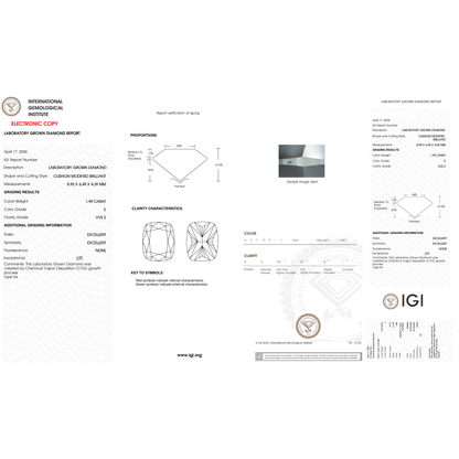 IGI Certificate