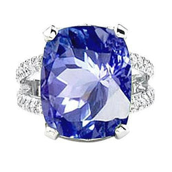 7 Ct Natural Sapphire Gemstone Ring