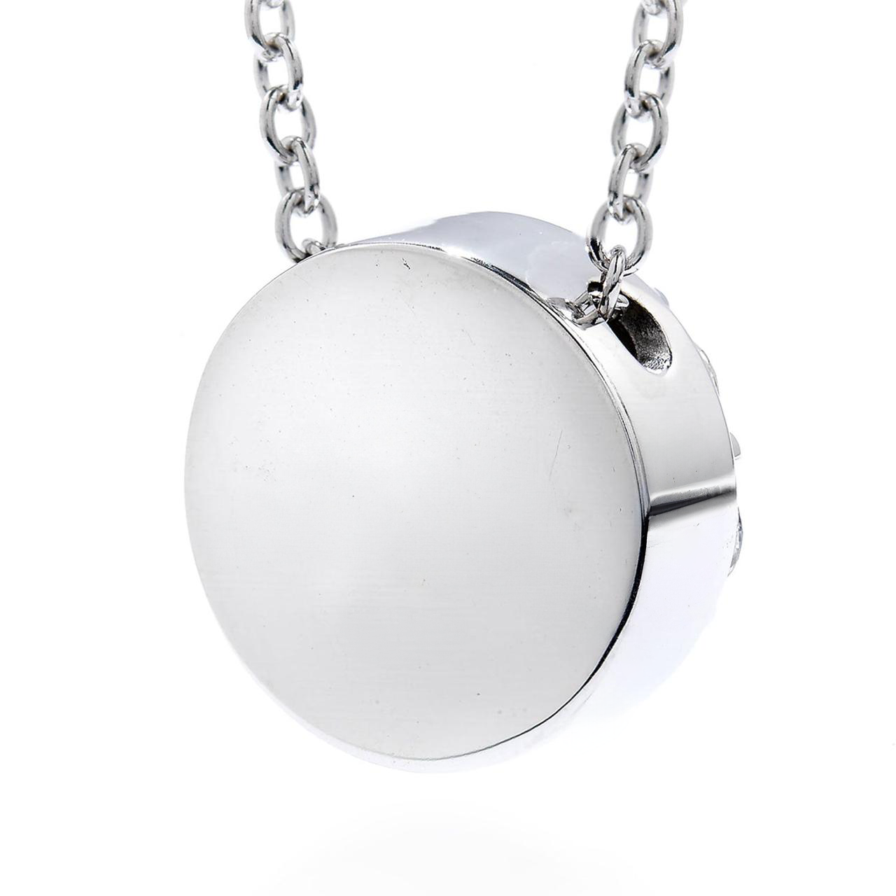 7 Carats GIA CERTIFIED Sparkling Round Brilliant Cut Lab Grown Diamonds Necklace Pendant