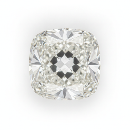 Genuine Antique Old Mine Cushion Cut Authentic Loose Diamond F VS1 8 Carat