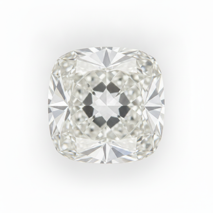Genuine Antique Old Mine Cushion Cut Authentic Loose Diamond F VS1 8 Carat