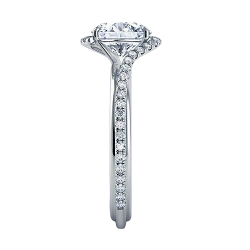 8.84 Carats Big Sparkling Round Cut Lab Grown Big Diamond Engagement Ring