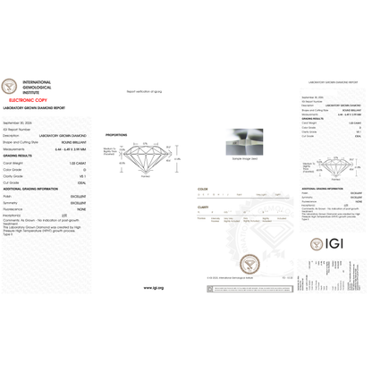 IGI Certificate
