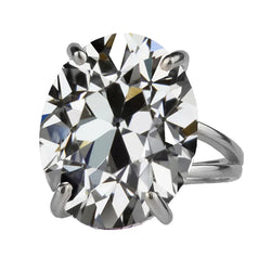 8 Carat Big Solitaire Diamond Ring