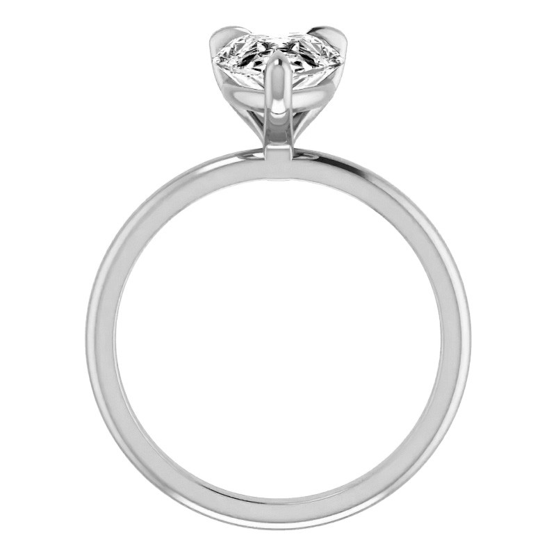 8 Carat Casual Pear Lab Grown Diamond Ring