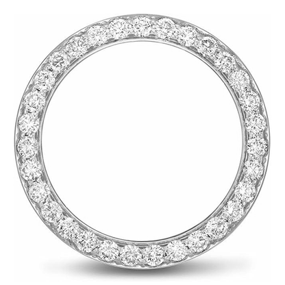 8 Ct. Custom 44 mm Diamond Bezel To Fit Rolex Datejust Or All Watch Models_1