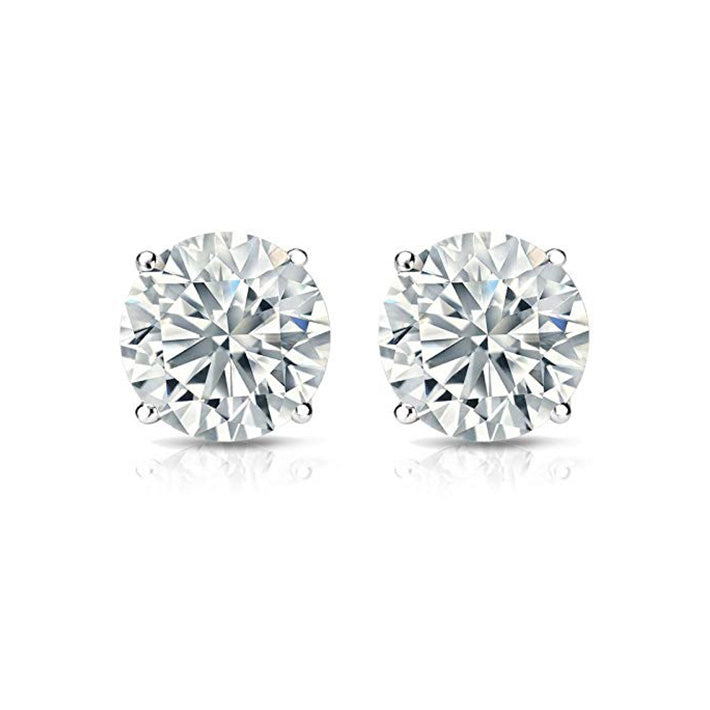 8 Ct Stud Lab Grown Diamond Casual Earrings