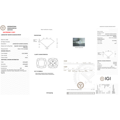 IGI Certificate