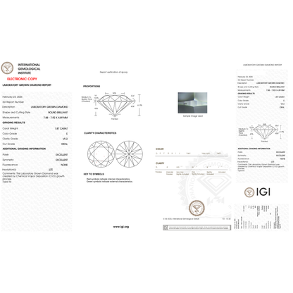 IGI Certificate