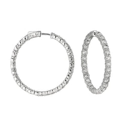 8ct Diamond Earrings For Sale