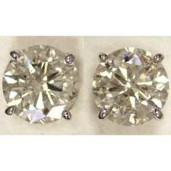 9 Carat Diamond Studs Womens Earrings